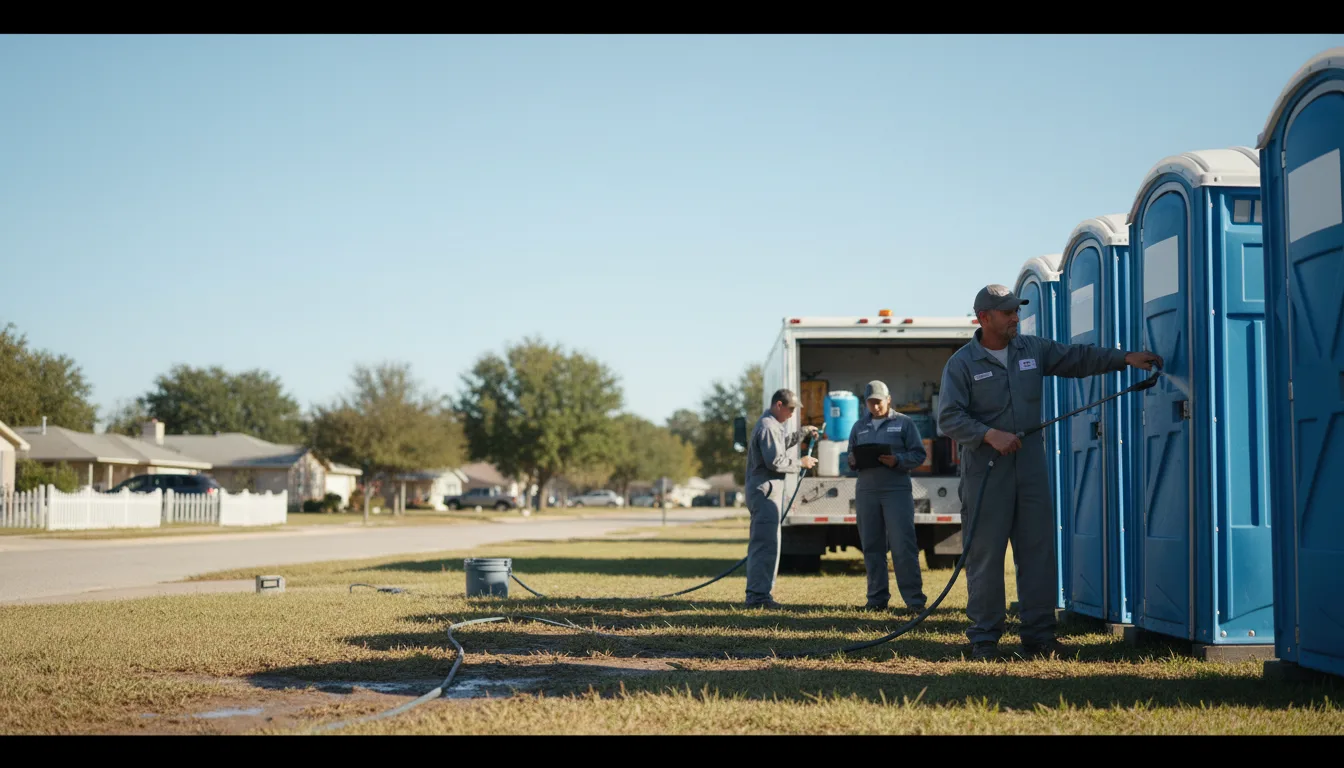 Long-Term Portable Toilet Rental in Rhodesdale, MD near me